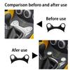 Carbon Fiber Interior Trim Car Manual Gear Shift Panel Button Frame Stickers For Nissan 370Z 2009- Car Interior Accessories