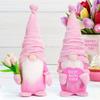 Mother Day Gnome Decorations Handmade Plush Gnome Doll Desk Ornament Mother Day Gift for Mother Day Anniversary