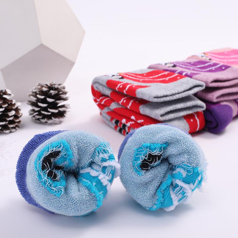 Two Wolves Wool Kids' Ski Socks: Thick, Warm, Anti-Slip, Odor-Resistant Winter Sports Socks