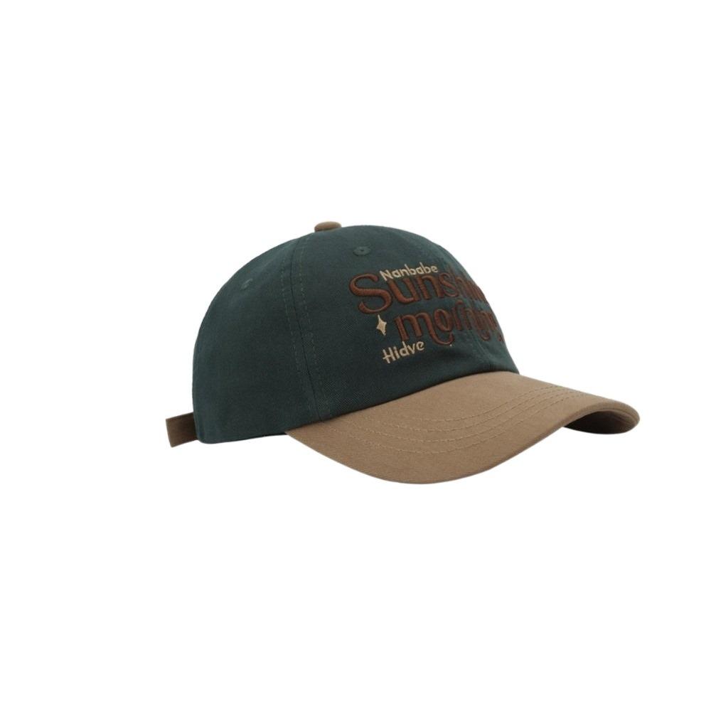 Versatile Baseball Cap Adjustable Patchwork Cap Casual Sun Visor  Unisex