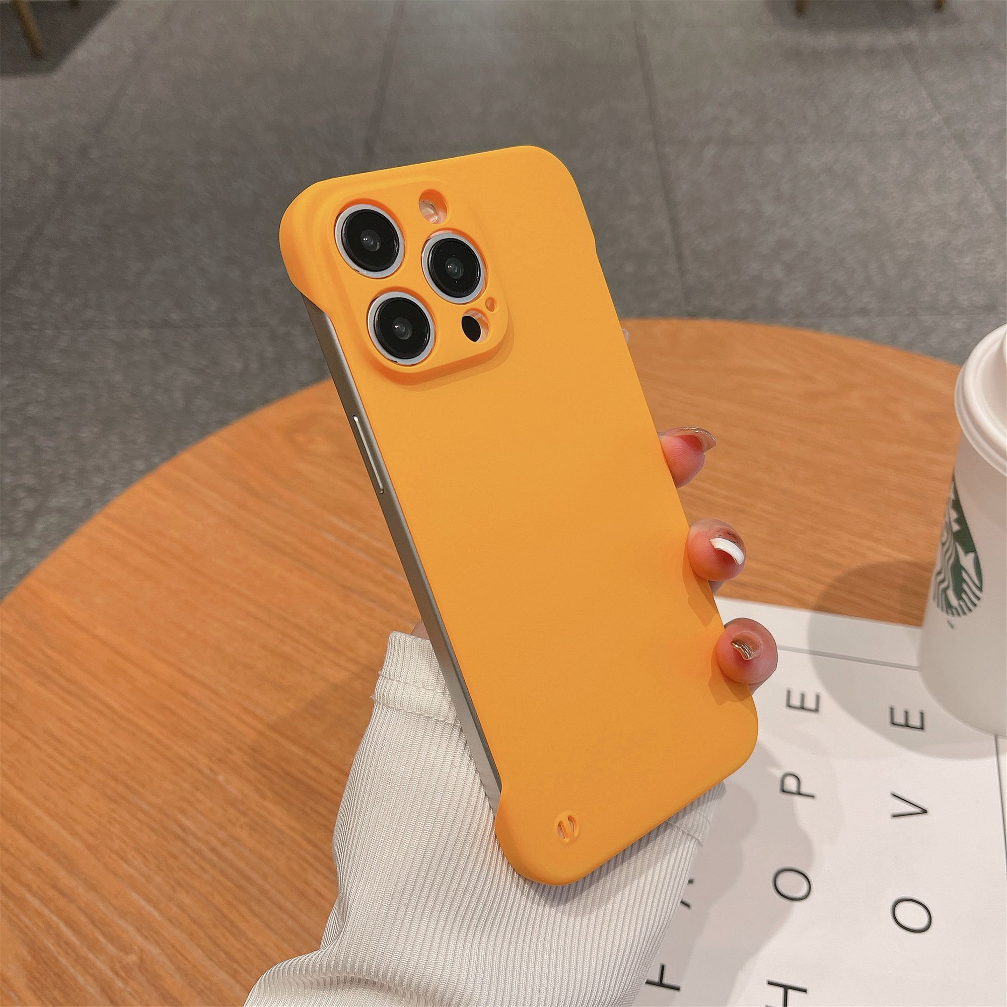 

Роскошный ультратонкий полуобернутый чехол для телефона iPhone 15 14 13 12 11 Pro Max противоударный чехол для iPhone 14 15 Plus PC Cover Аксессуары For iPhone 14 Plus