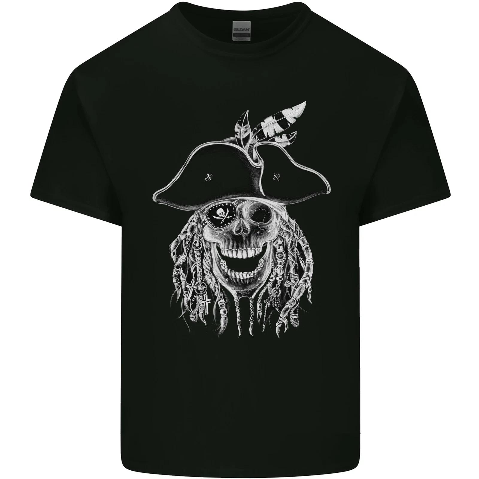 Skull Pirate Kids T-Shirt Childrens S