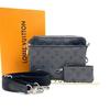 [Pre-Owned] Trio Messenger 'Monogram Eclipse Reverse Canvas' - Excellent #1DWQ6SI