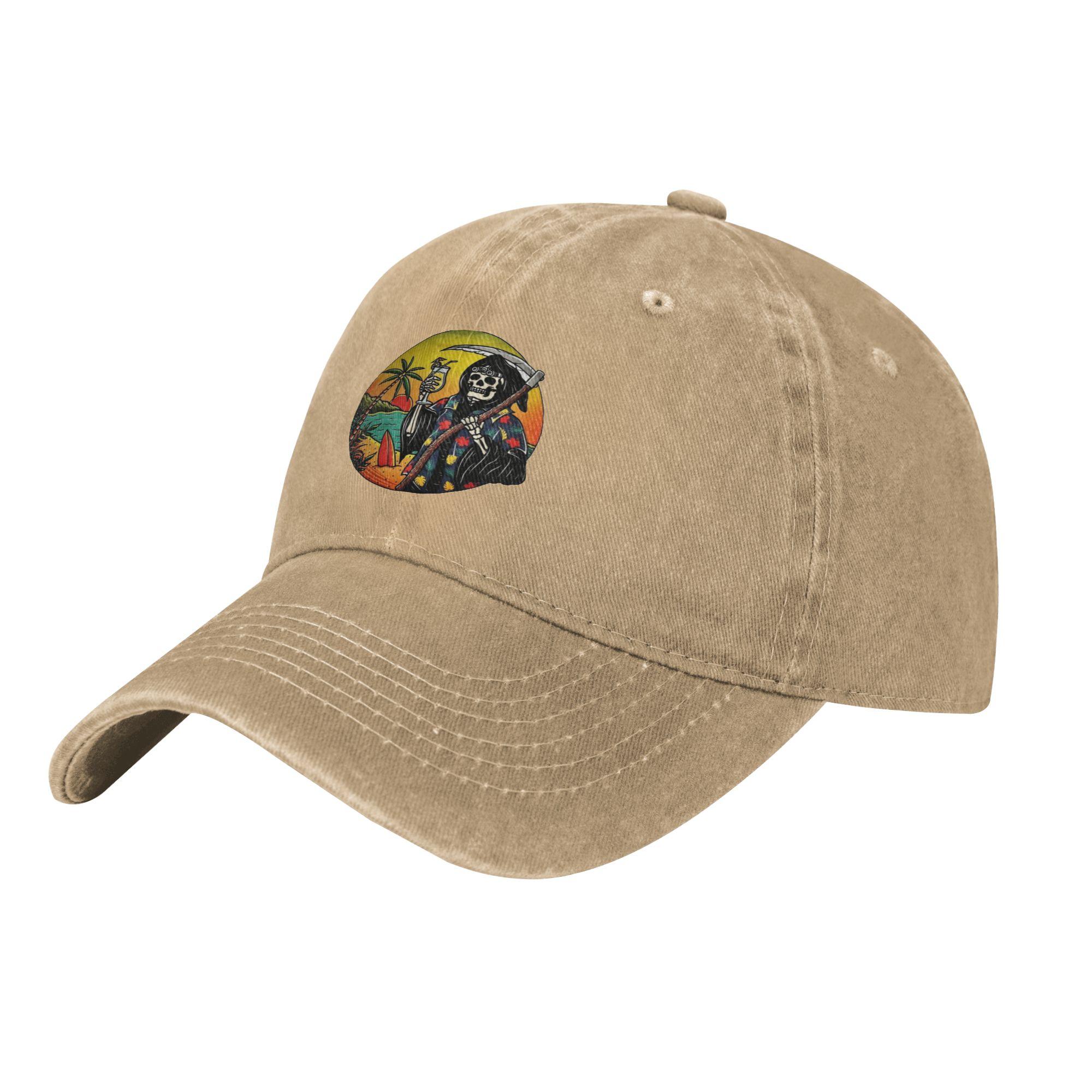 

Кепка Forward Observations Group Винтажний потертий денім Прана Вмита Кепка Snapback Для активного відпочинку Подорожей Регульована посадка Кепки Кепка One Size