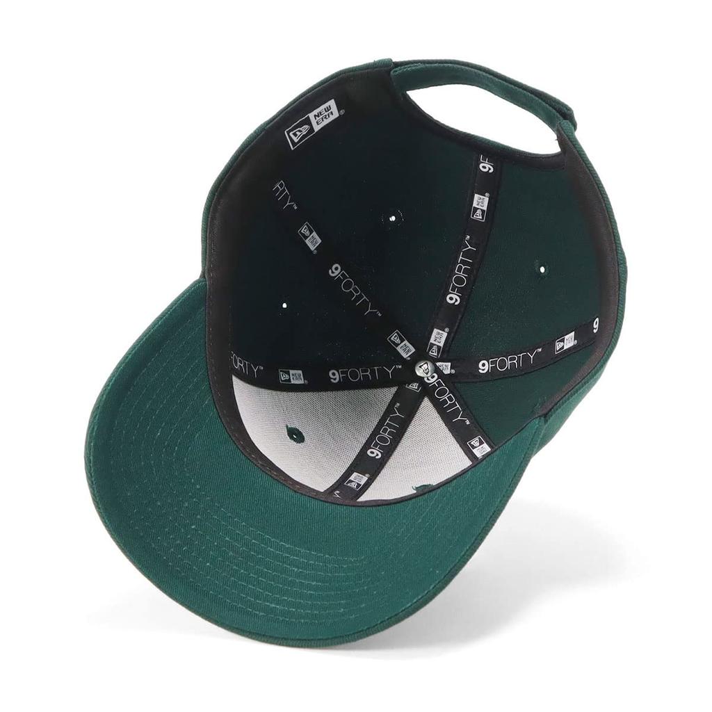 9FORTY Plain Dark FREE Size 940 BASIC DGRN WHI 23J [New Era] Cap, Green,