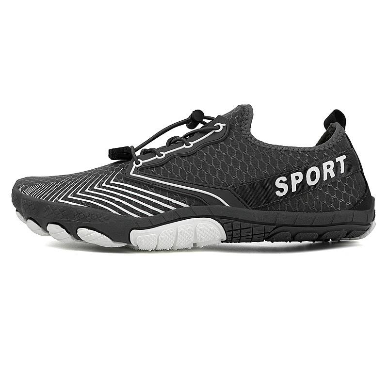 

Новая уличная обувь Shuoxi для пар, пляжная обувь для дайвинга, обувь для плавания и ходьбы по воде, спортивная обувь для фитнеса и йоги 47 серый