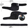 Heated and Vibration Massage Knee Brace Wrap for Knee Injury Cramps Arthritis Recovery Massager for Muscles Pain Relief