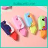 Colorful Rubber Knife Heads Lightweight And Versatile Erasers For Students Color)