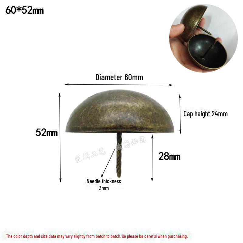 Antike Eisenblase Dekorative Rundkopf Sofanägel für DIY Möbel und Weich-/Hartverpackungen