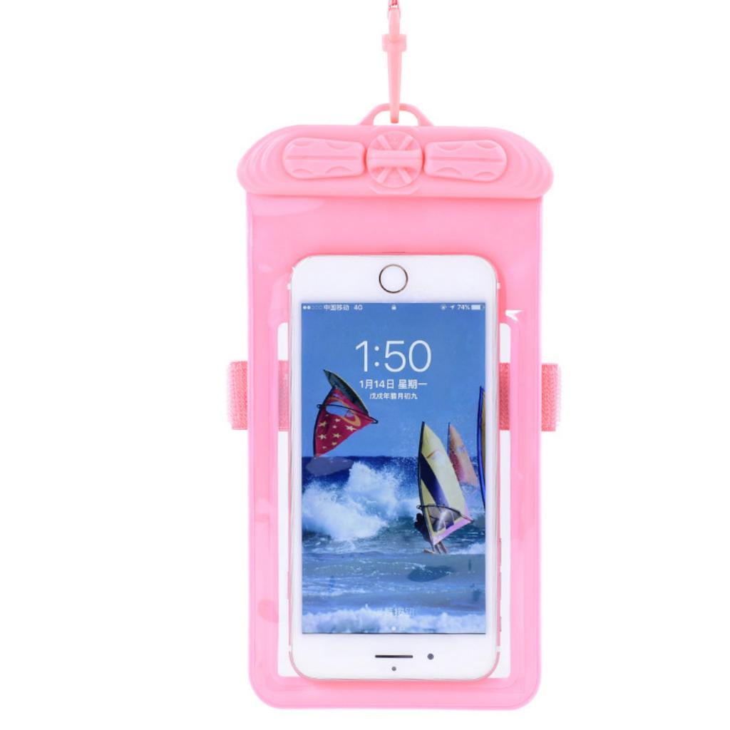 Waterproof Phone Pouch Lightweight Adjustable Arm Belt Ipx8 Waterproof Phone Case Leak Proof Phone Waterproof Bag For Boating