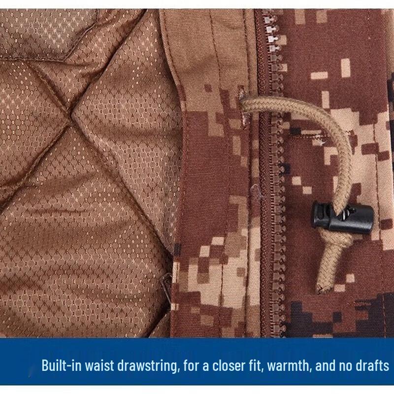 Men's Winter Military Hooded Parka & Pants