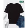 European sizes GROW UP 3D Letter Print T-Shirt – Women’s Casual Crew Neck Tee, Comfortable & Versatile for Home, Leisure, Fashion, Commuting