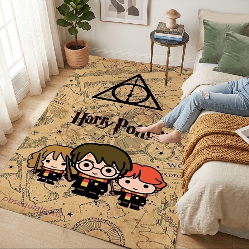 Harry Potter Living Room Nonslip Area Rug Soft Carpet For Bedroom Game Playroom Sofa Office Home Decor Doormat Christmas Gift C9302853