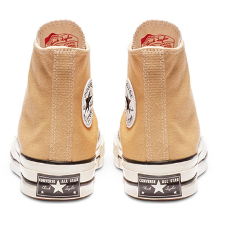 Converse 1970s Vintage Canvas High Top Chuck 70 Comfortable and Versatile High-Top Canvas Shoes Unisex Khaki