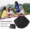 Baking Pan Storage Bag with Handle Wear-Resistant Grilling Pan Pouch 47x38cm Camping Frying Pan Bag Outdoor BBQ Tool for Kitchen