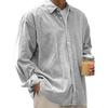 Nuevas Camisas de Pana para Hombre Manga Larga Casual Holgadas Gruesas para Otoño Invierno Streetwear