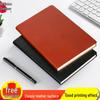 A5 Custom Leather Business Notebook - Office Diary & Memo Book, Thick Pages
