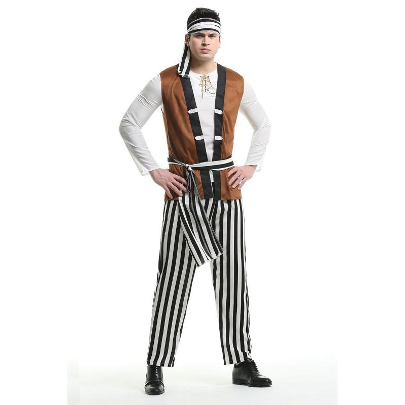 Halloween Piratenkostüm, Erwachsenen-Paarkostüme zum Rollenspiel