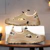 Summer Men's Sandals Classic  Leather Sandals Fashion Outdoor Hiking Shoes Light Breathable Non-slip Sneakers