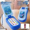 Children's Multifunctional Educational Music Phone Toy with Cartoon Lights