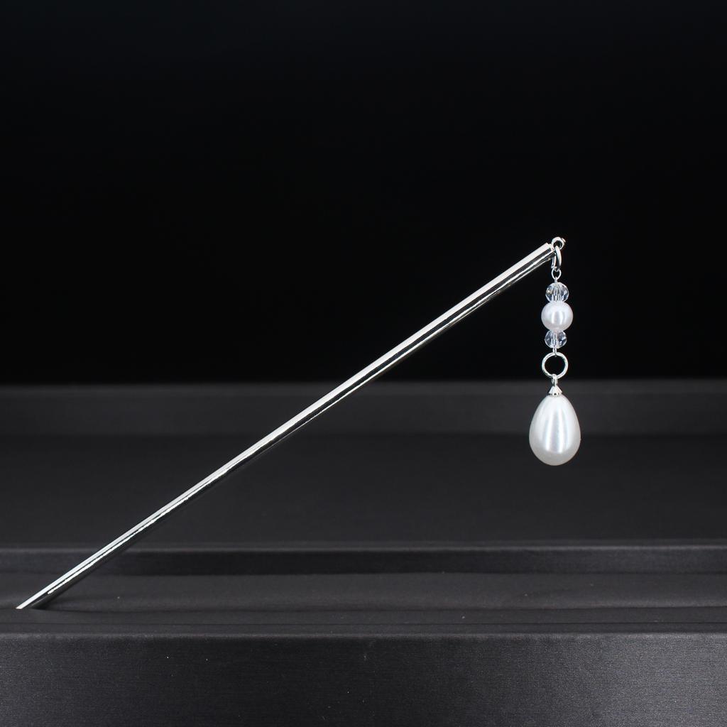 Fashion Metal Chinese Hair Stick For Women Silver Gold Color Butterfly Crystal Hairpin Female Hair Jewelry Accessories Gift
