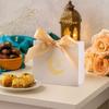 10pcs Paper Eid Mubarak Gift Box Moon Star Snacks Present Box Creative Treat Box  Family Party