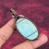 Tree Of Life Hemimorphite Pendant Copper Wire Wrapped Rainbow Moonstone Pendant