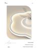 360° Rotatable Silent Minimalist Ceiling Light with Fan for Bedroom and Study