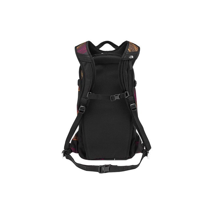 The North Face 20L Printed Large Capacity Backpack Women Backpack Black 4VPU-2LE