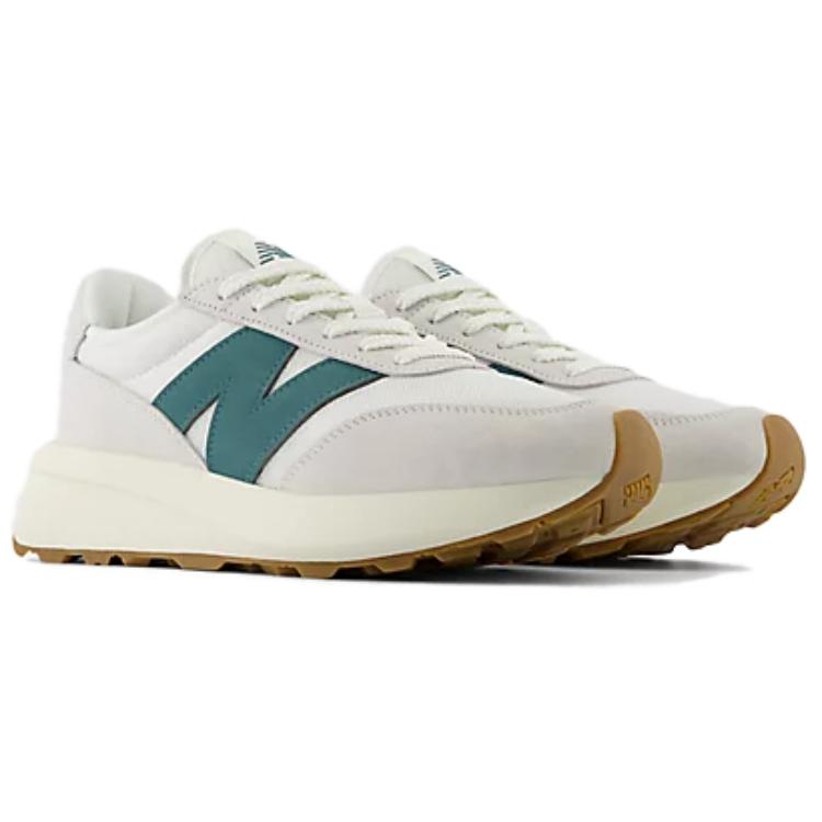 New Balance 370 Sea Salt New Spruce Unisex Sneakers White U370CC