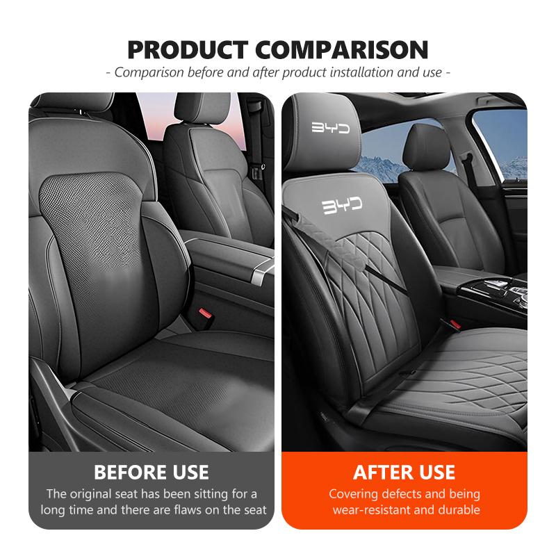 For BYD Car Front Seat Breathable Comfortable Cushion Auto Accessories Qin Pro Tang F3 E6 Atto 3 Yuan Plus Song Max G3 I3 Ea1