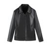 Herren Lederjacke Herren Herbst/Winter Motorrad Casual Mantel Herren