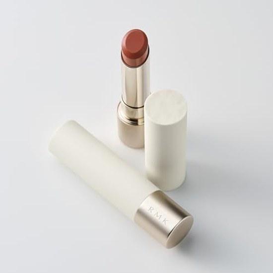 RMK Official Dewy Melt Lip Color (Refill) 08 Amber Queen (Amber Beige Brown Red Lipstick Long-lasting)