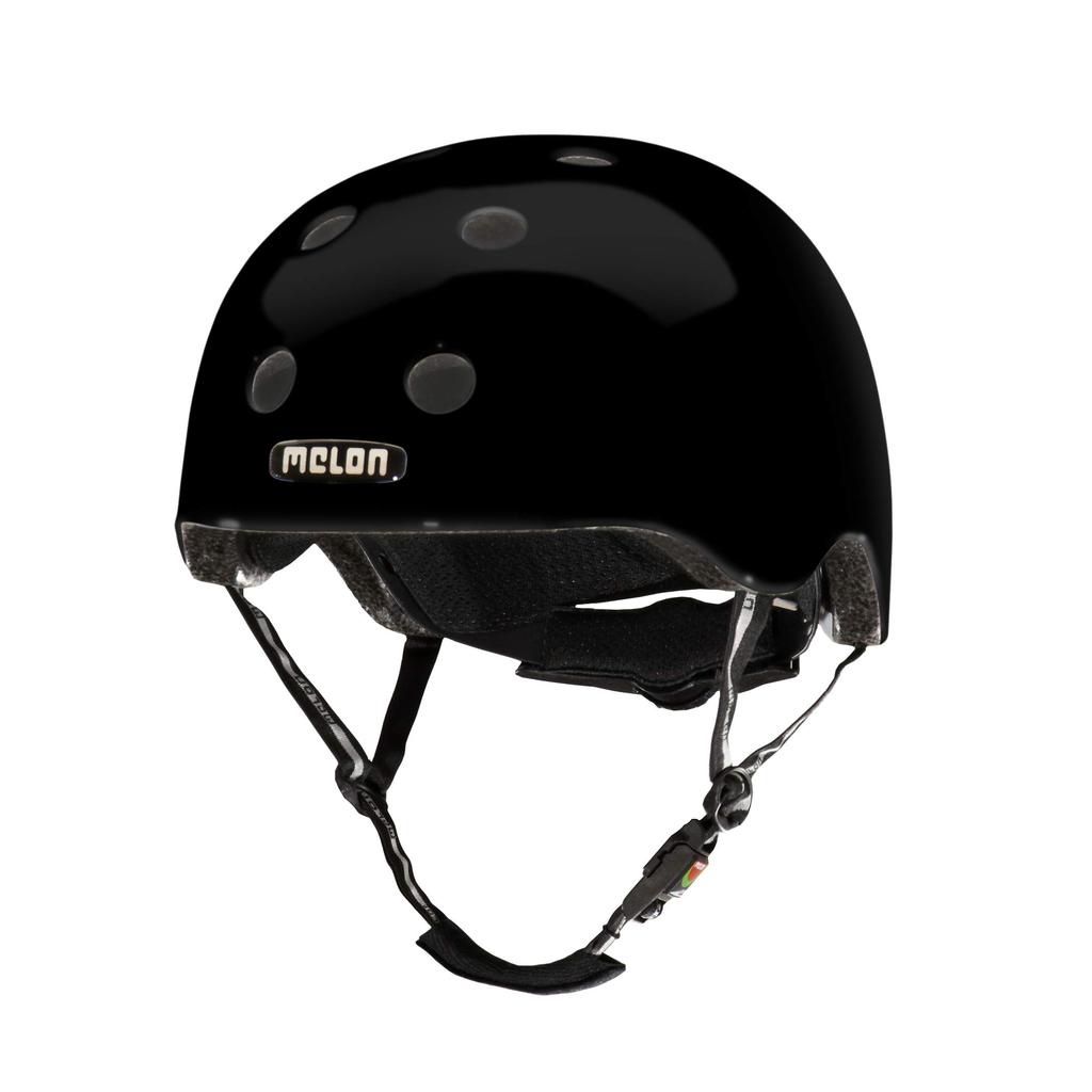 Melon Helmet Pure Black G size M-L 52-58cm