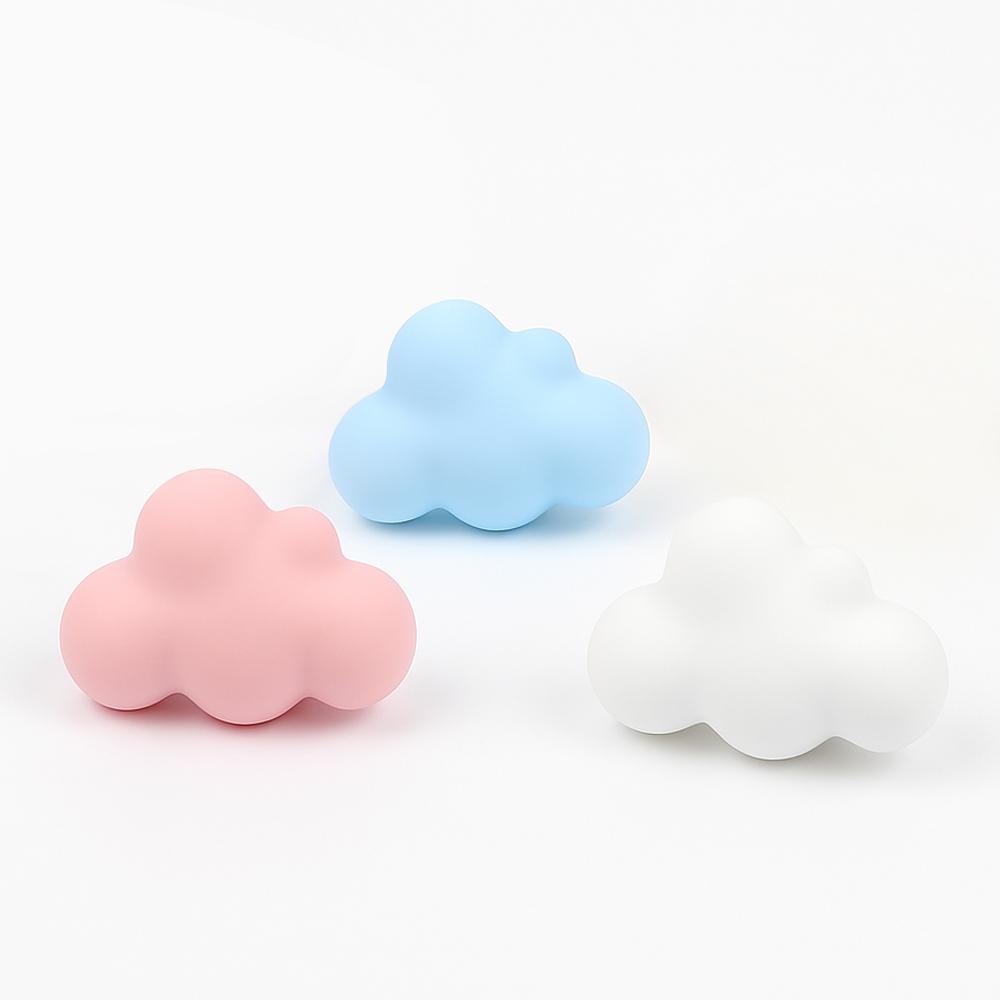 Cute Cloud Car Air Freshener - Gypsum Aroma Diffuser Vent Clip, Refillable Creative Auto Decor Gift for Women Men