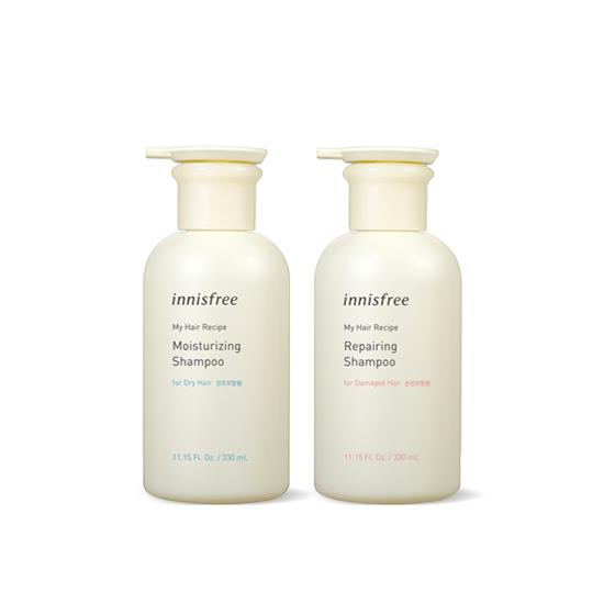 

Innisfree My Hair Recipe Шампунь [Уход за волосами] 330мл (2 тип)