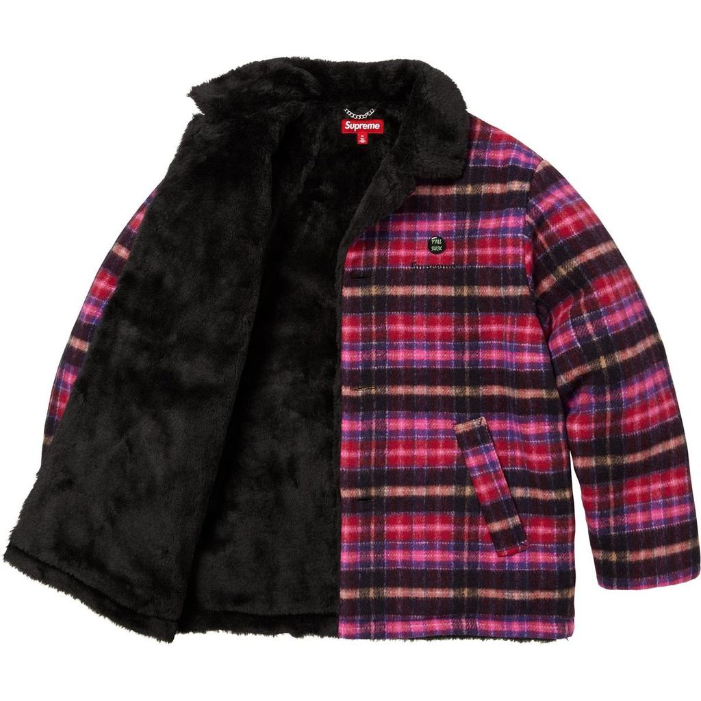Supreme FW25 WEEK13 Plaid Car Coat Puffer Jacket Unisex SUP-FW25-159