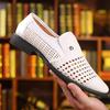 Summer Breathable Men's Sandals Cave Shoes Hand-woven Business Formal Leather Sandals