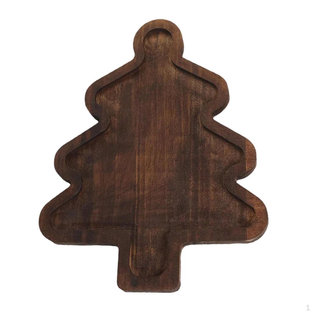 Elegant Wood Serving Tray Set for Entertaining And Home Decor