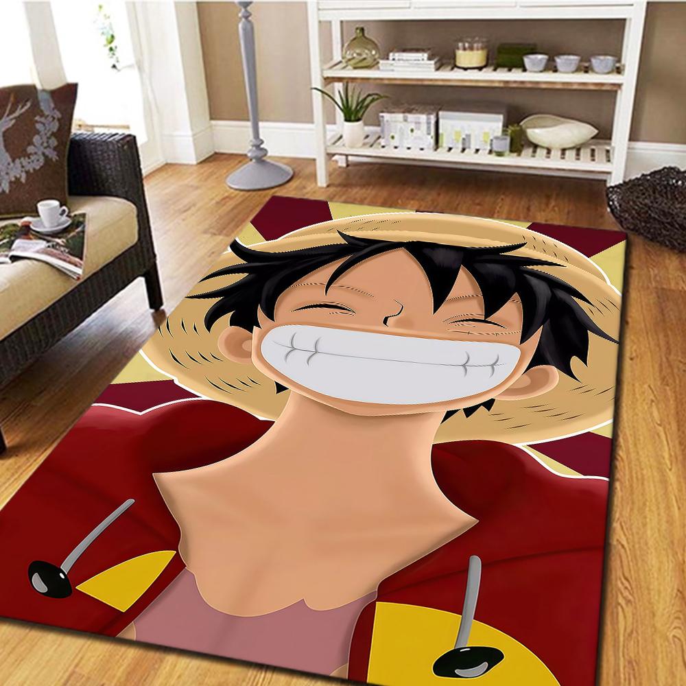 

Luffy D Carpet for Living Room, Digital Print Floor Mat, Cool Movie Bedroom Rug, Home Decor Play Mat -HYQ23 60x90cm