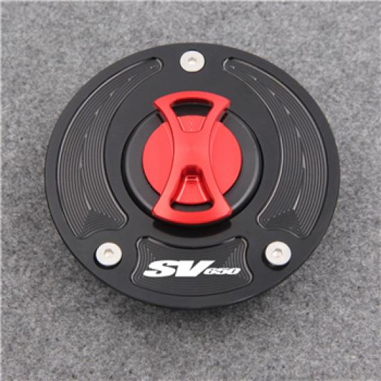 Keyless Motorcycle Fuel Gas Tank Cap Cover For SUZUKI SV 650 SV650/SV650S 2003-2013 2005 2006 2007 2008 2009 2010 2011