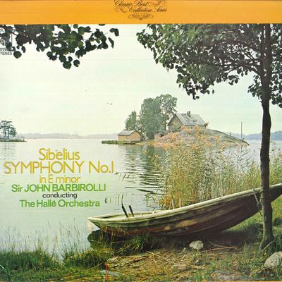 LP Record SIR JOHN BARBIROLLI, HALLE' ORCHEST - Siberius: Symphony No. 1 In E Minor UDL3069Y PYE Japan Classical Used