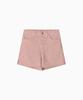Minasu Stripe Denim Short Pants_Red
