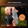 Aluminum Alloy Thumb Grip with Shutter Release Button Built-in Silicone Pads Thumb Up Grip for Fujifilm X-M5 Camera Accessories