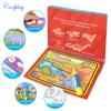 Magic Water Drawing Book Coloring Book Doodle & Magic Pen Painting Drawing Board For Kids Toys Birthday Gift
