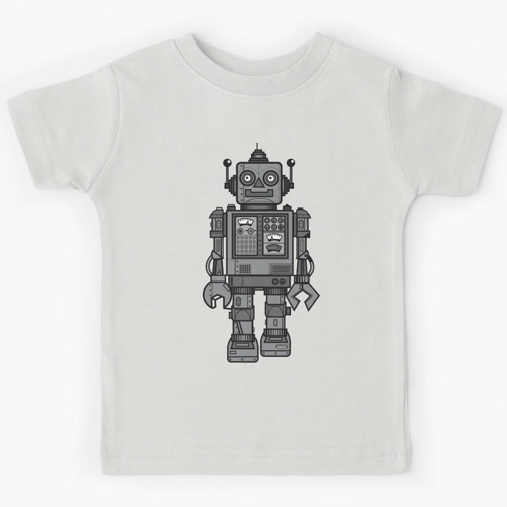 Vintage Robot Kids T-Shirt 140