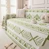 Sofa Cover Chenille Cover Geometric Art High Sense Four-season Sofa Towel Home Decoration Non-slip and Anti-grab