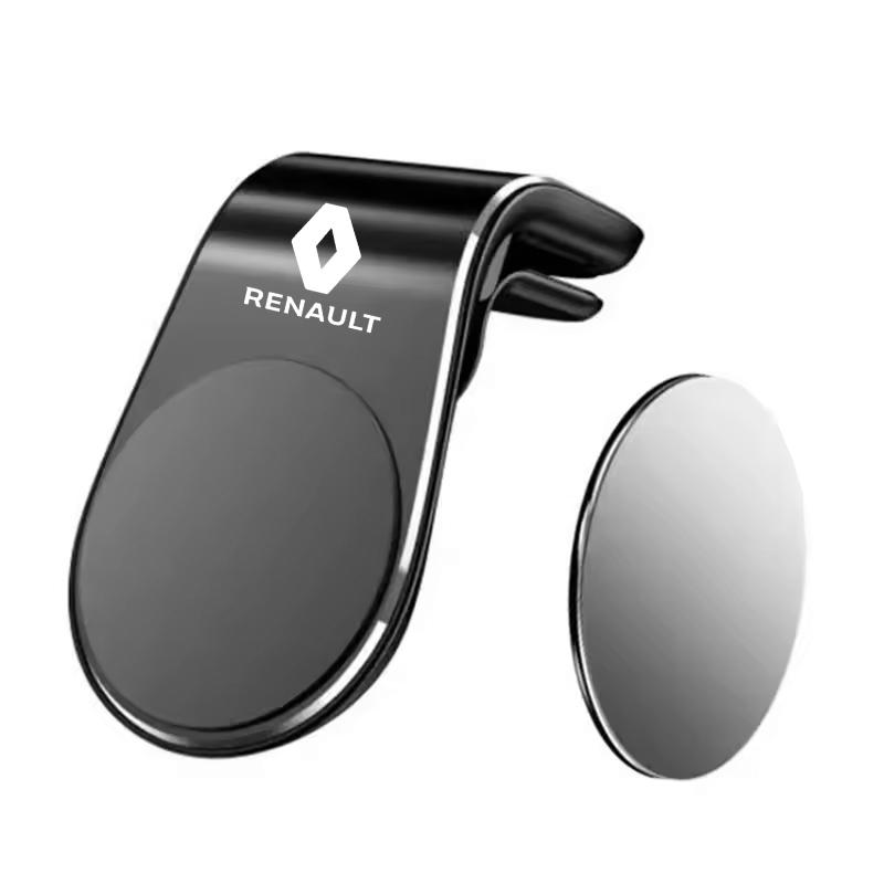 2026 Hot For Renault Hub Caps Car Metal Magnet Phone Holder Car Interior Accessories For Renault Megane 2 3 4 Twingo Clio Talism