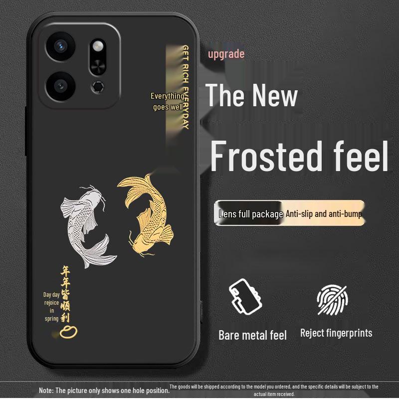 Honor Play9t ALT-AN00 Silicone Cartoon Phone Case with Trendy Men's Lanyard: Cute and Creative Design