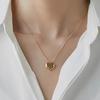 Gold - Large Heart Necklace